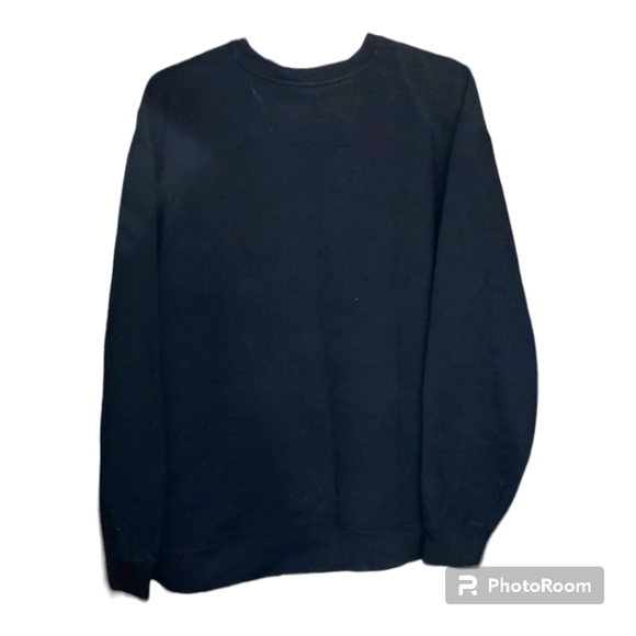 Black Oversized sweatshirt with dancing skeletons - Picture 2 of 3